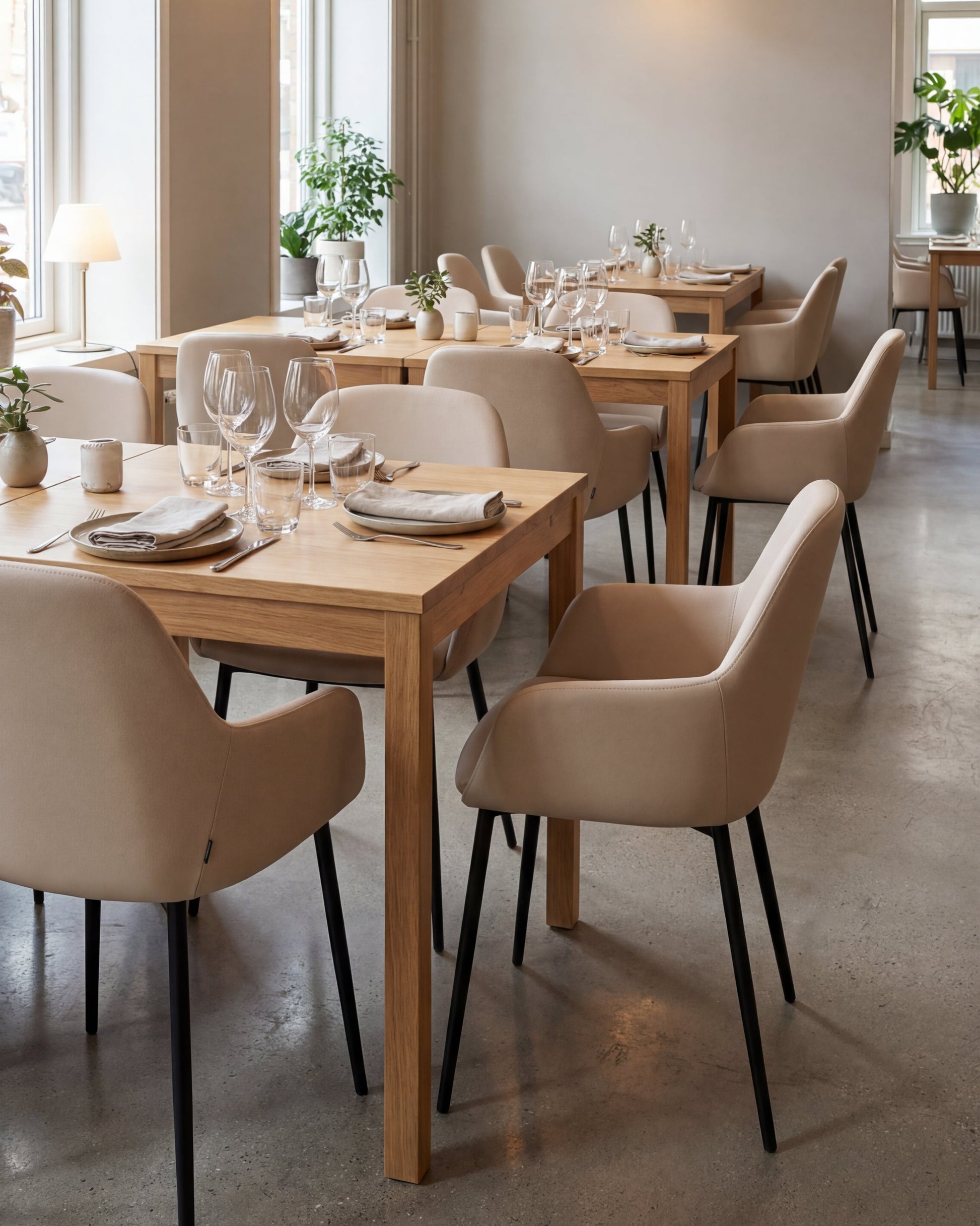 Compact upholstered lounge armchair for hospitality | Uma Furniture