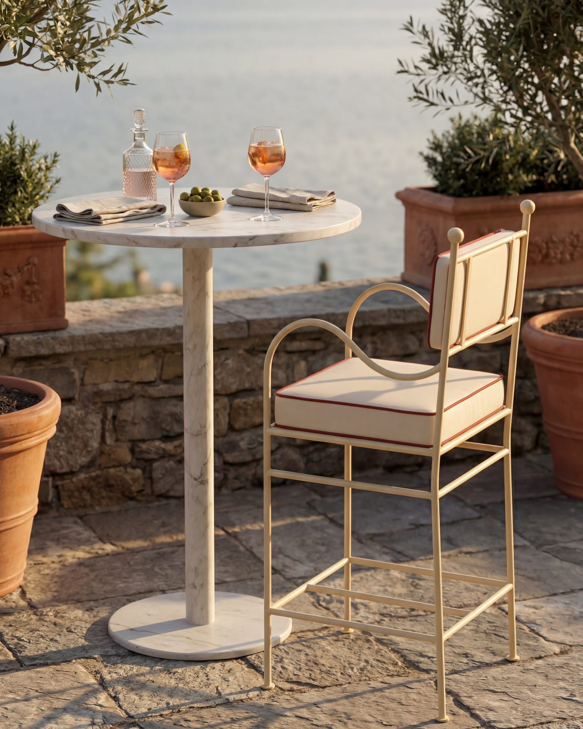 Iron Bar Chair | Stool for Hospitality Projects