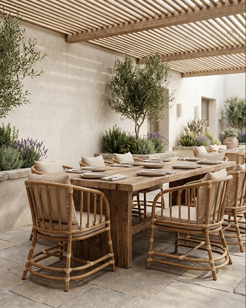 Rattan & Aluminum Chair for Hospitality | Uma Furniture