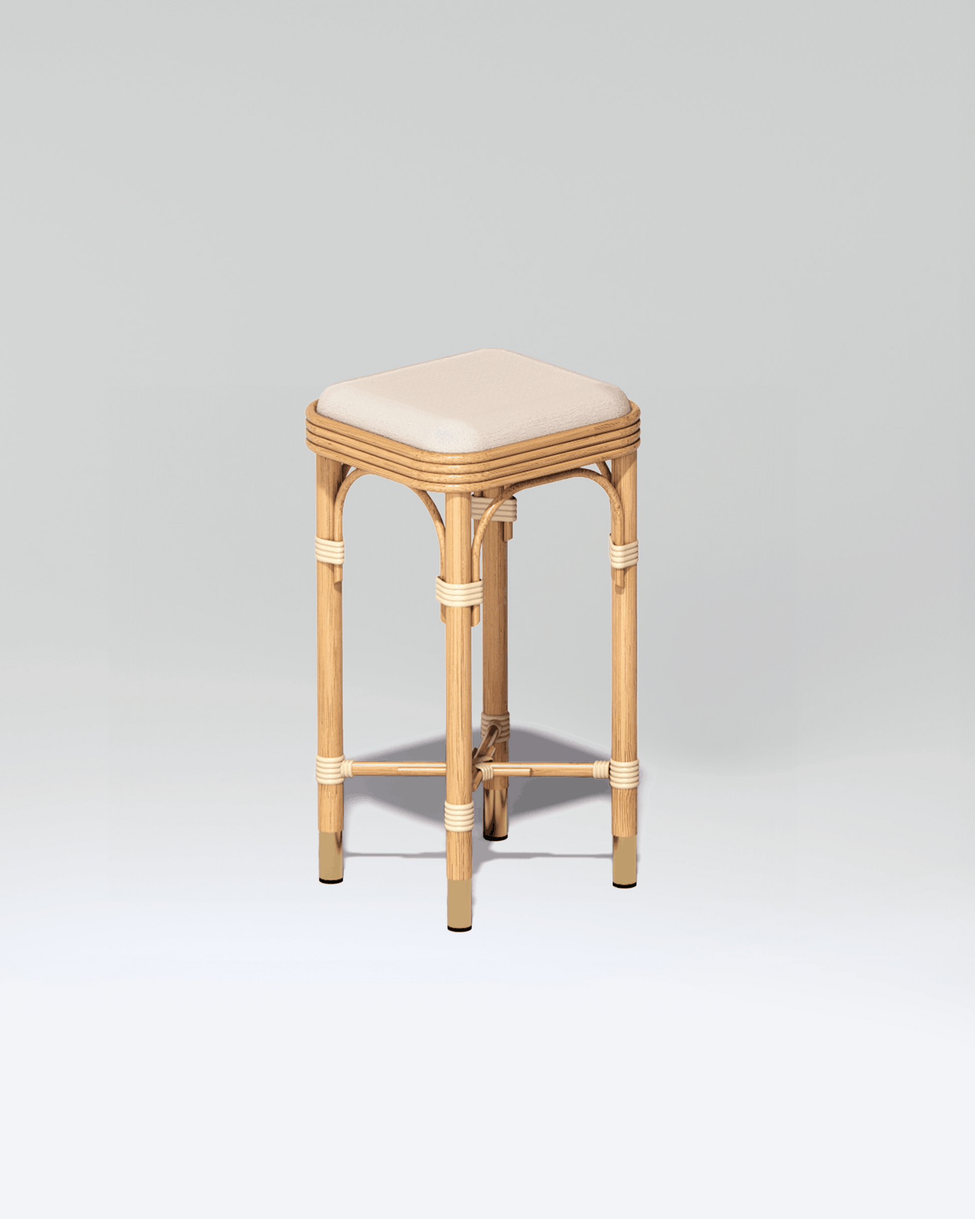 Rattan Bar Stool | Uma Furniture