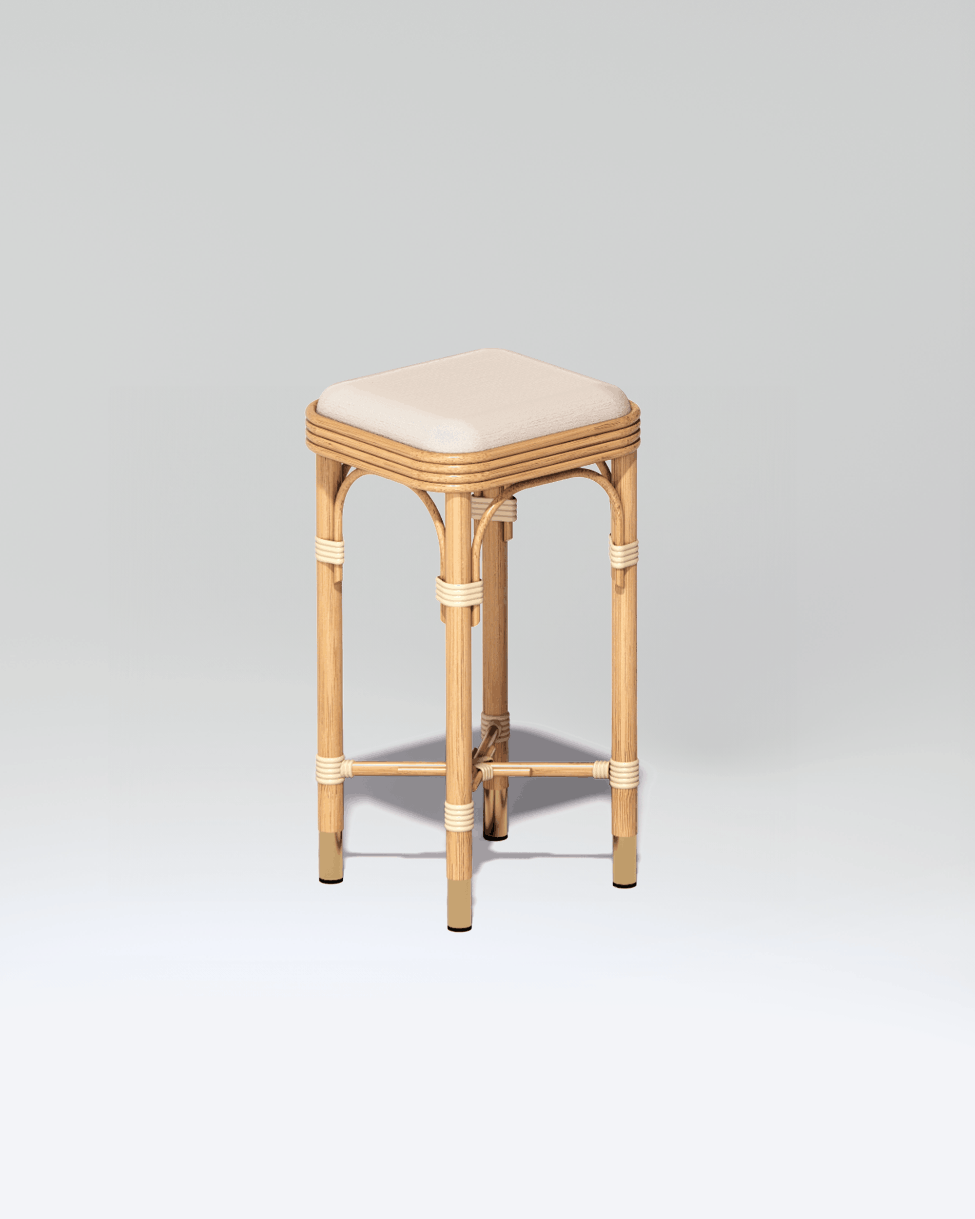 Rattan Bar Stool | Uma Furniture