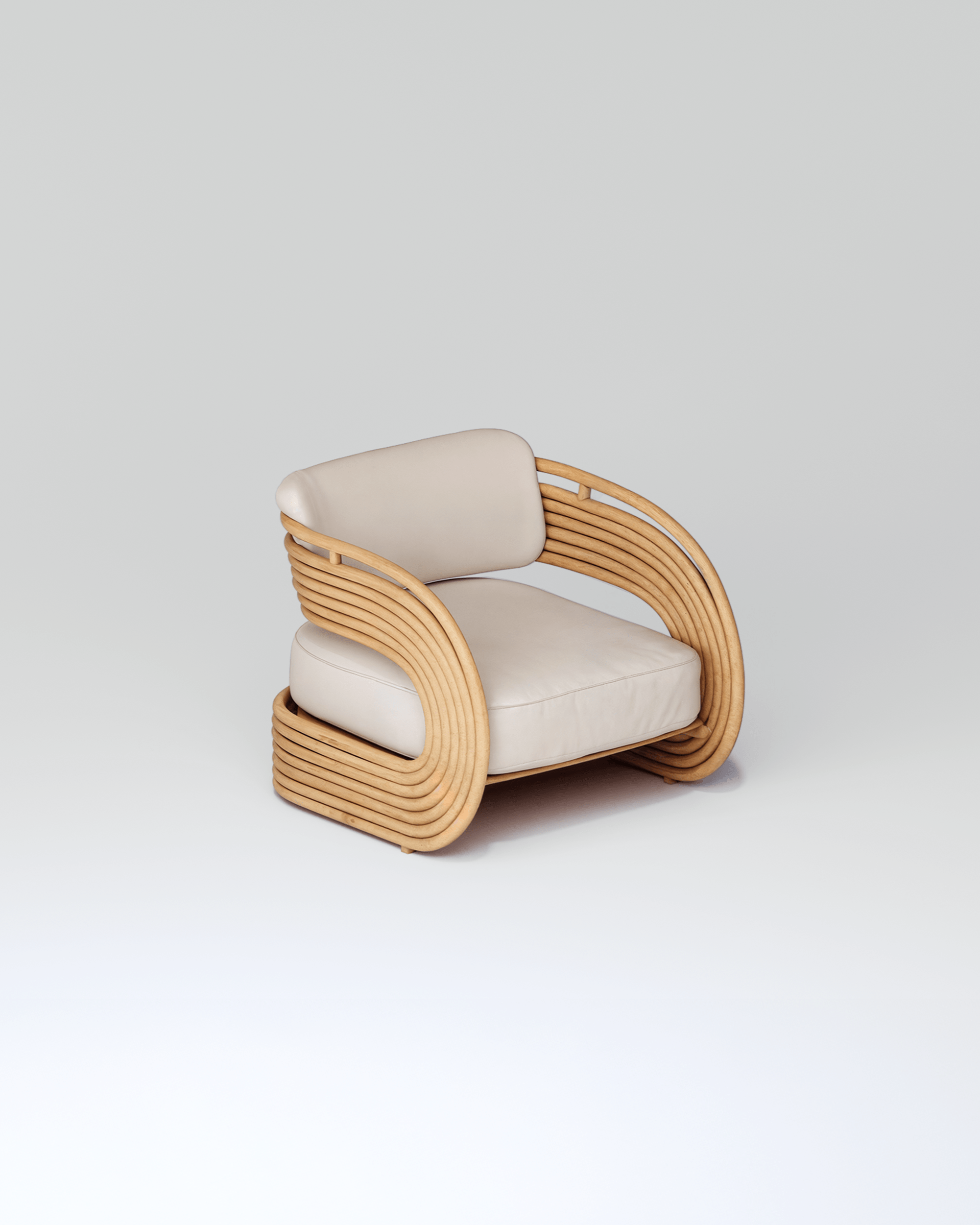 Rattan Lounge Armchair | Uma Furniture