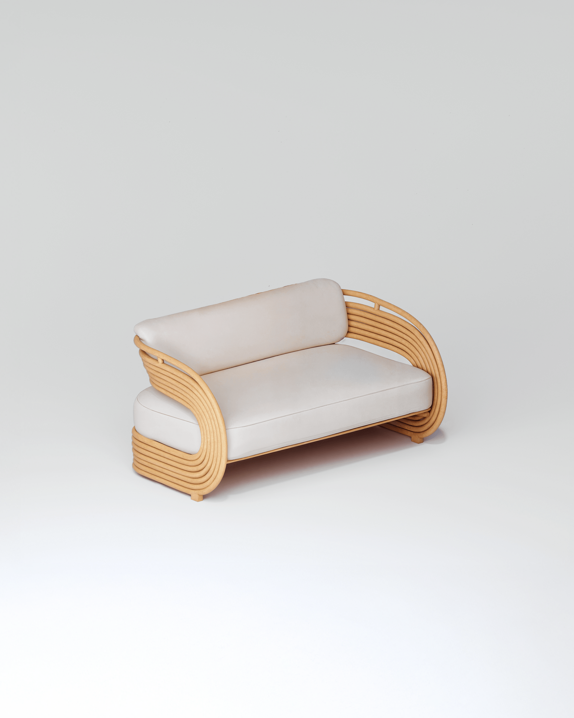 Rattan Sofa with Cushions | Uma Furniture