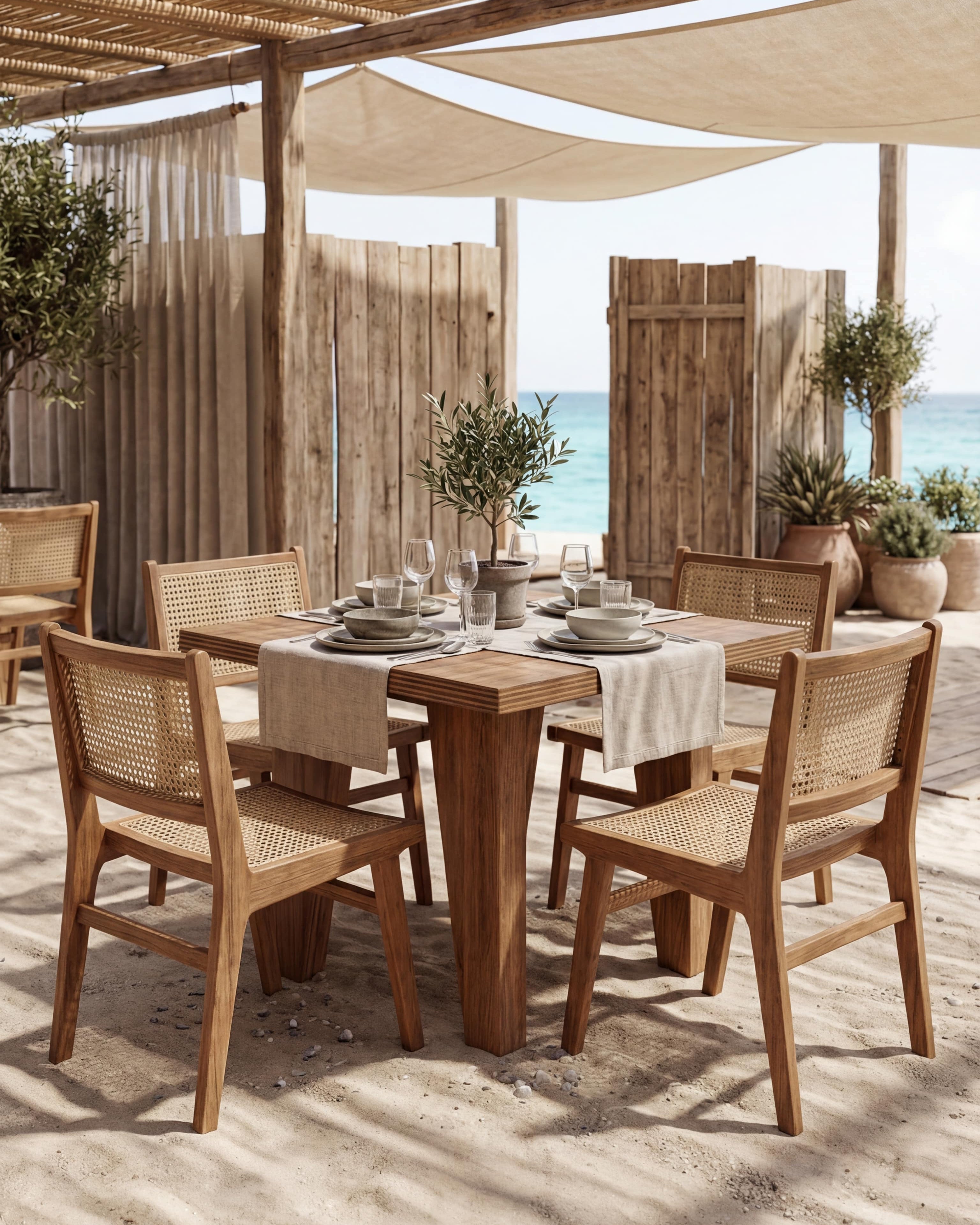 Solid Teak Side Table | Uma Furniture