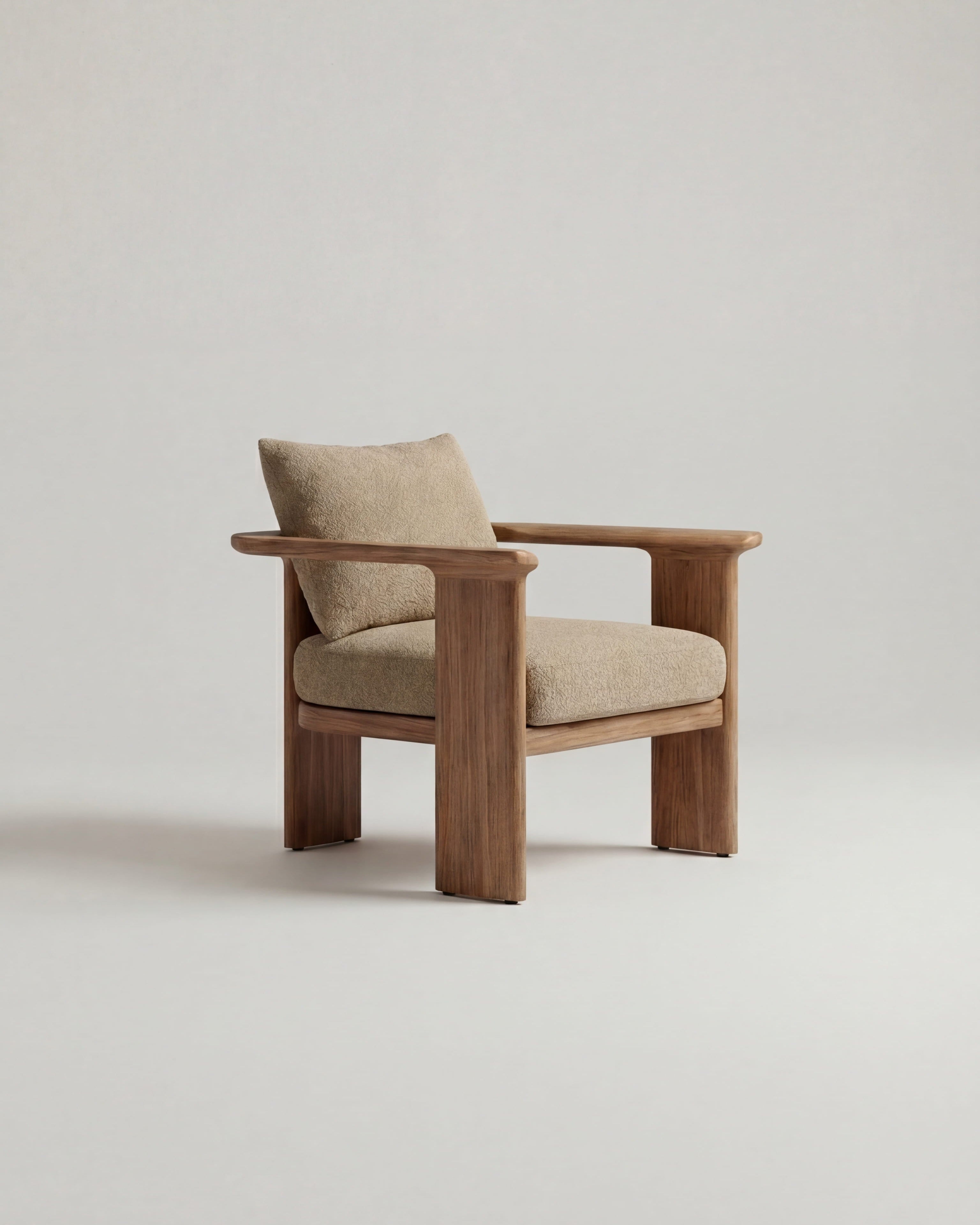 Solid Wood Lounge Chair | Uma Furniture