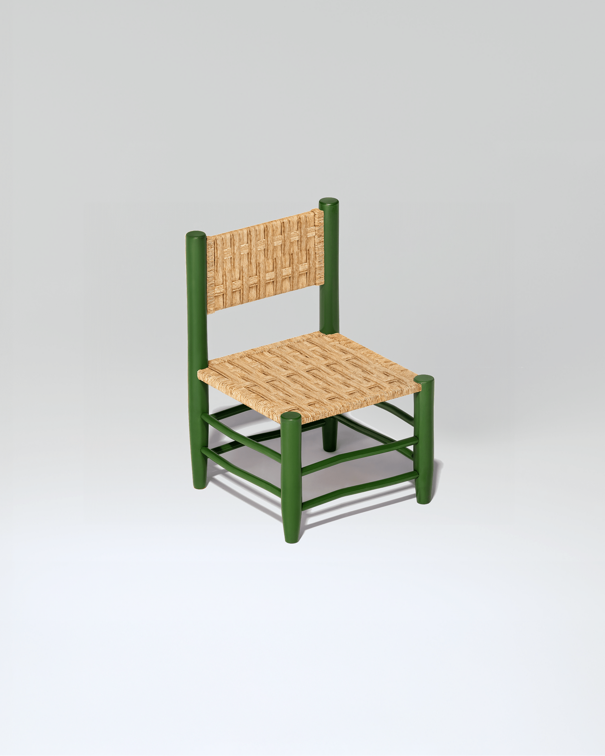 Teak Lounge Chair with Wicker Weaving | Uma Furniture