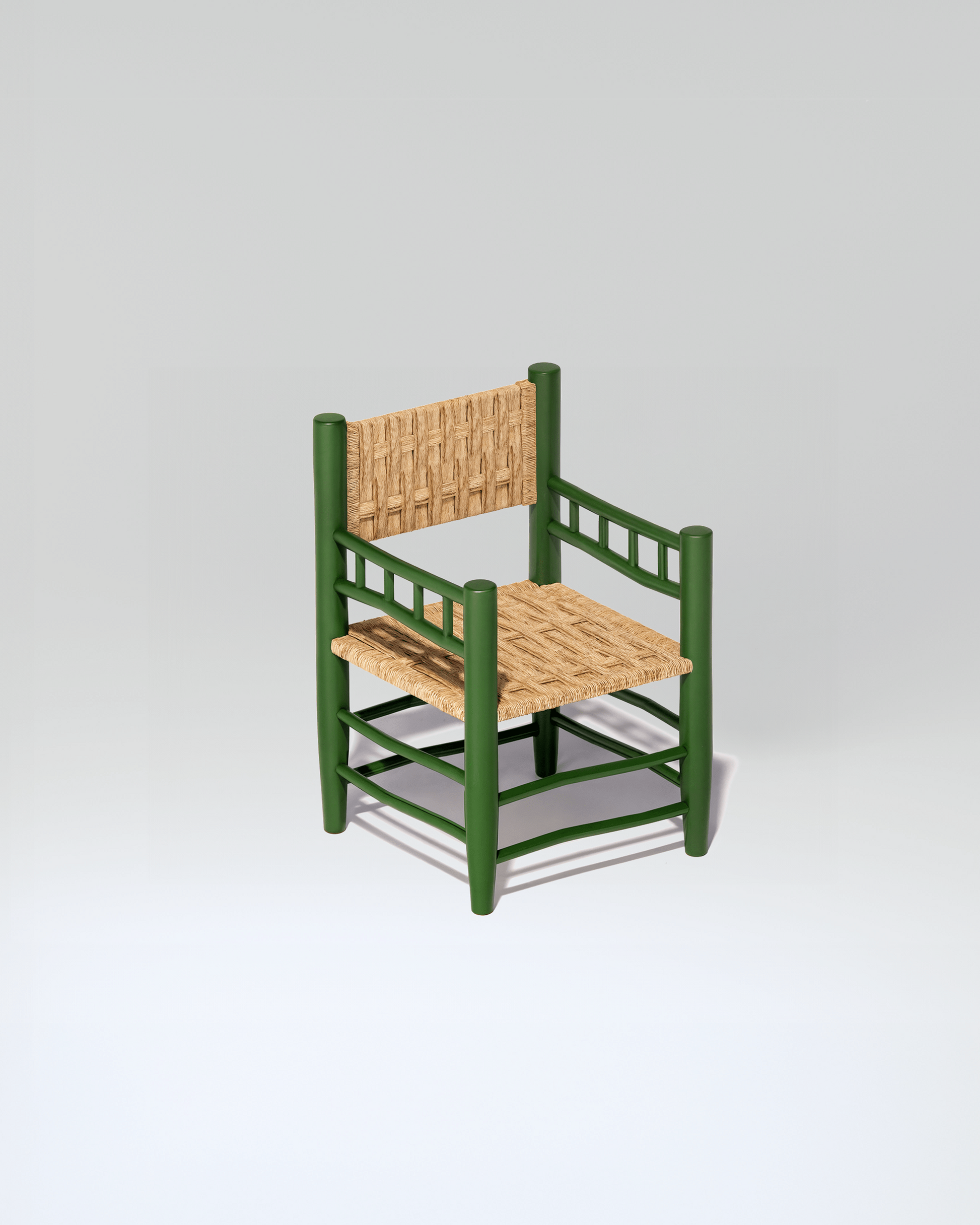 Teak and Wicker Chair | Uma Furniture