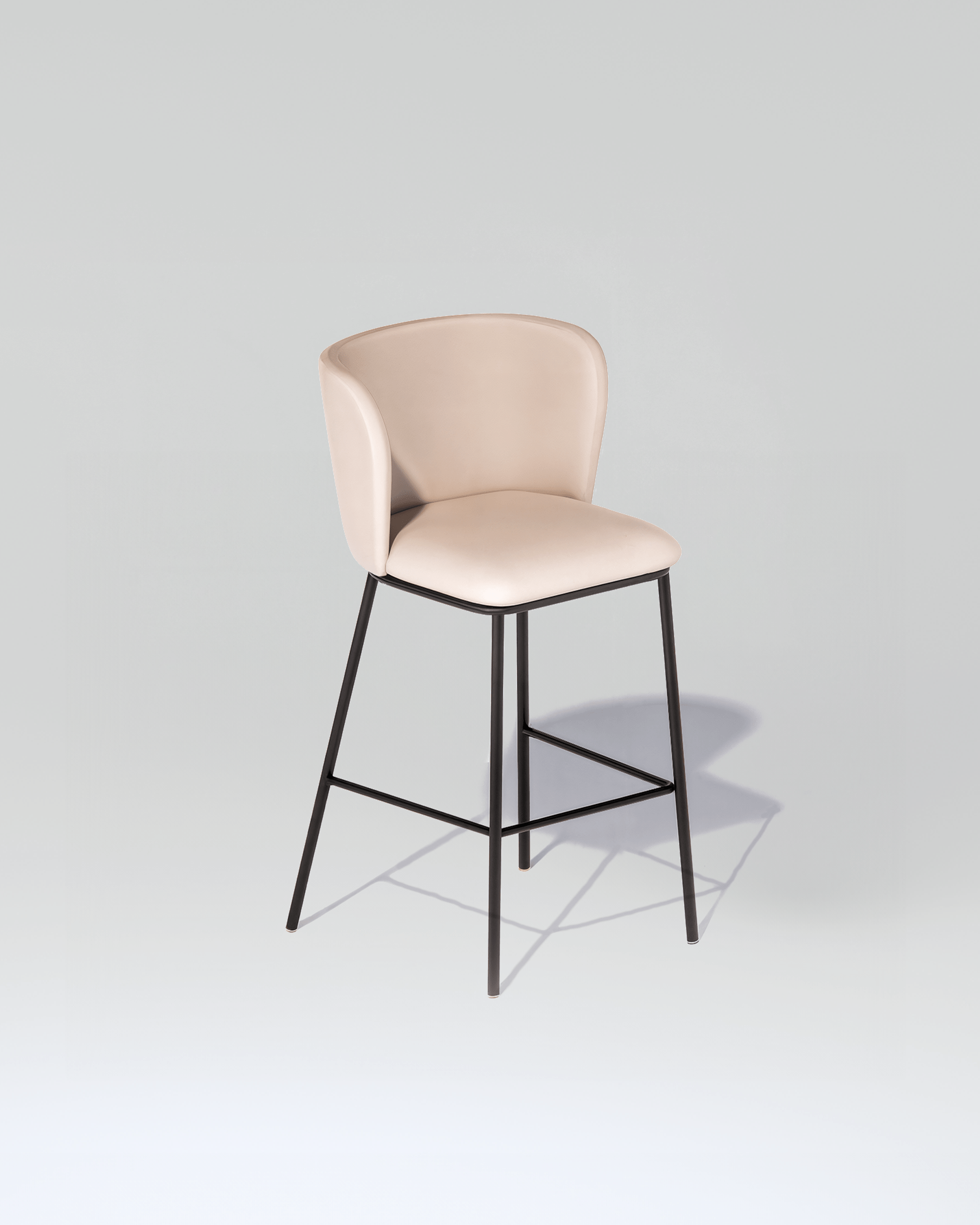 Upholstered bar chair for hospitality and lounge spaces | Uma Furniture