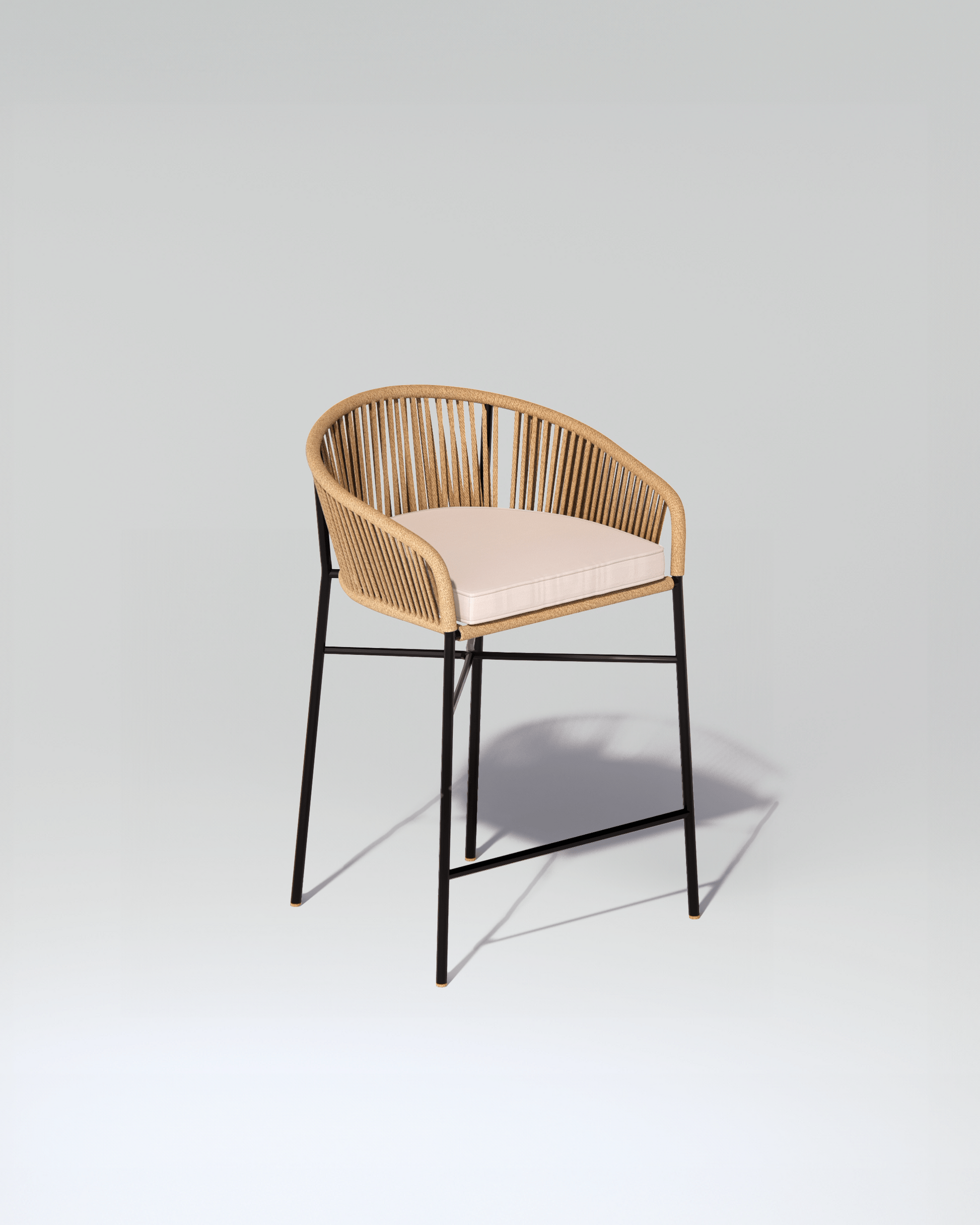 Wooden upholstered bar chair for hospitality | Uma Furniture